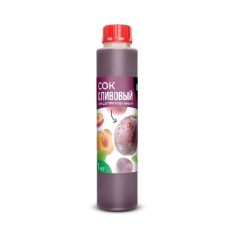 Сок концентрированный сливовый, 1 л