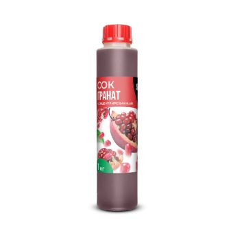 Сок концентрированный гранатовый, 1л